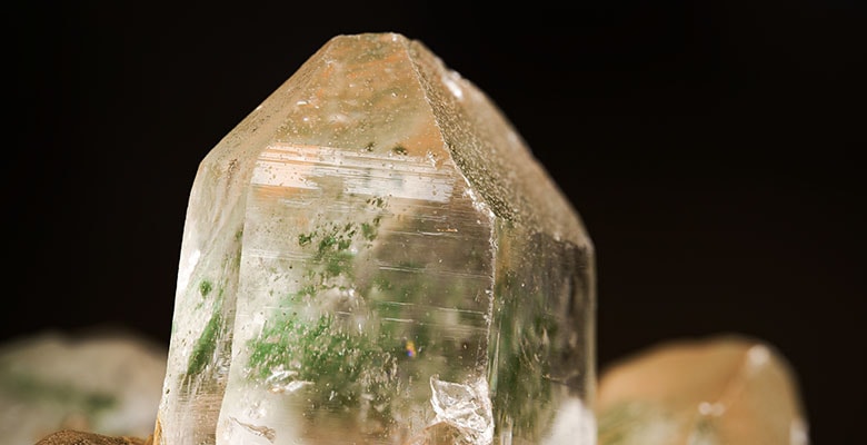 cristal de quartzo fantasma