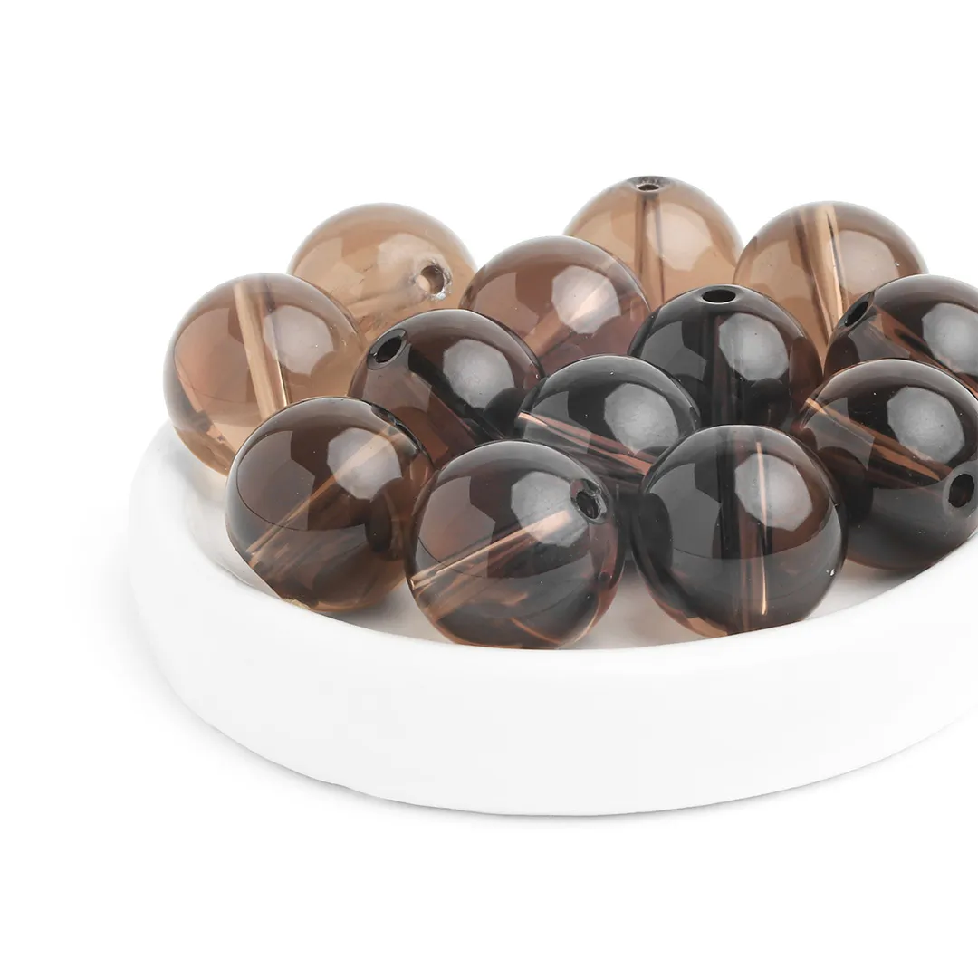 Esfera de Quartzo Fumê Natural 12mm - 4 Peças - PA270