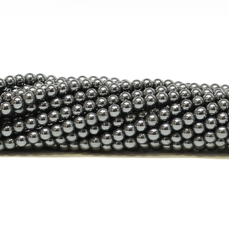Hematita Natural Fio com Esferas de 4mm - FH004
